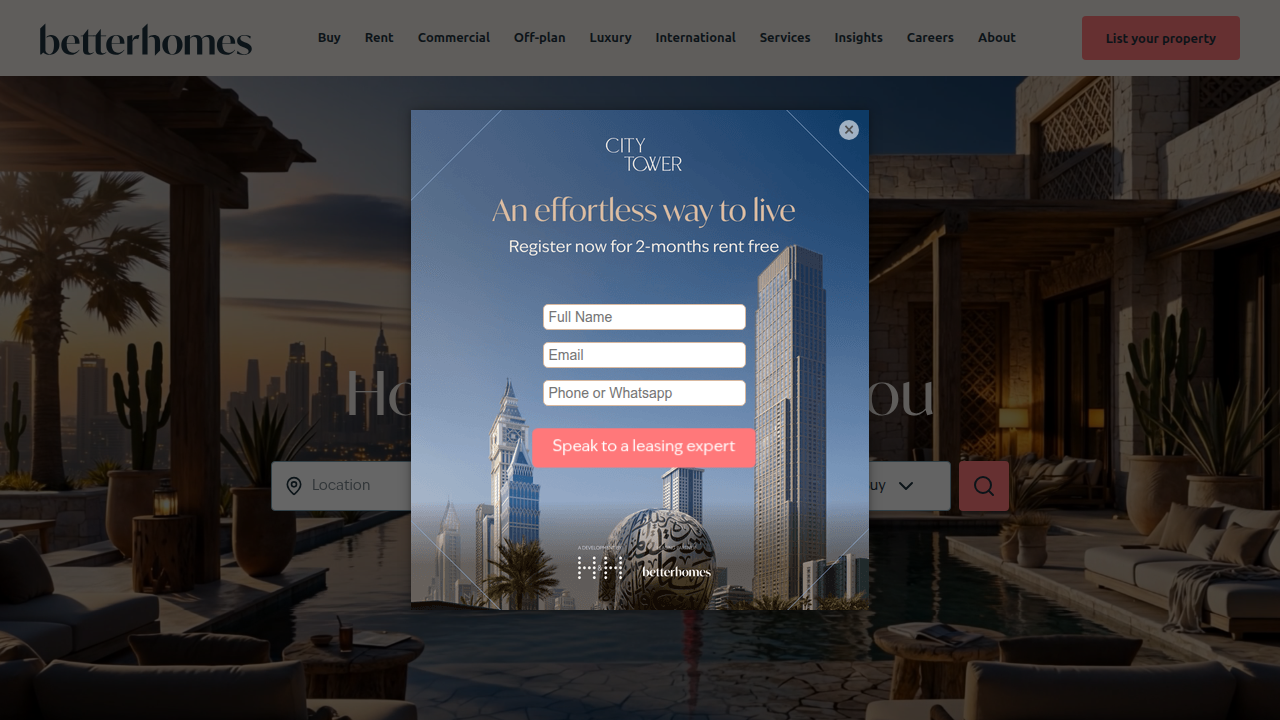 A leading real estate agency in Dubai, providing guides and services for property buyers and sellers.