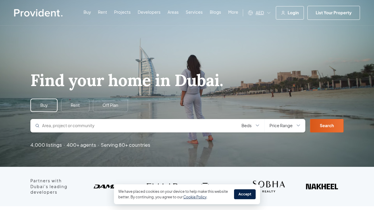 A look at Provident Estate's blog, offering insights into luxury residential resorts in Dubai.