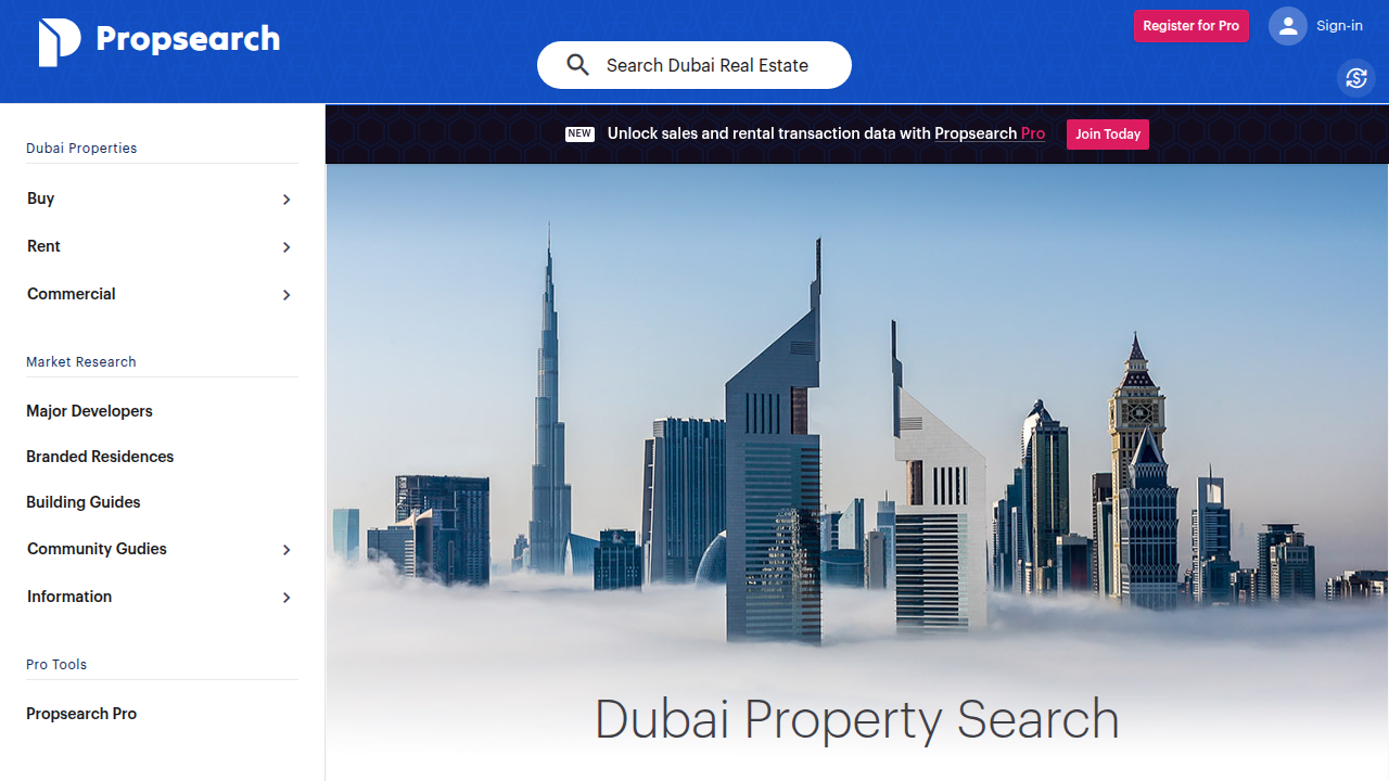 Propsearch.ae detailing information on Bulgari Resort Residences in Dubai.