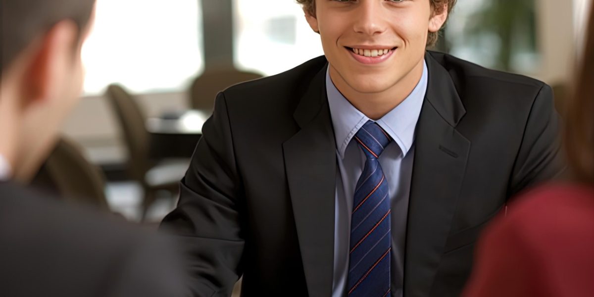 An individual consults with a financial advisor about property financing and long-term investment strategy.